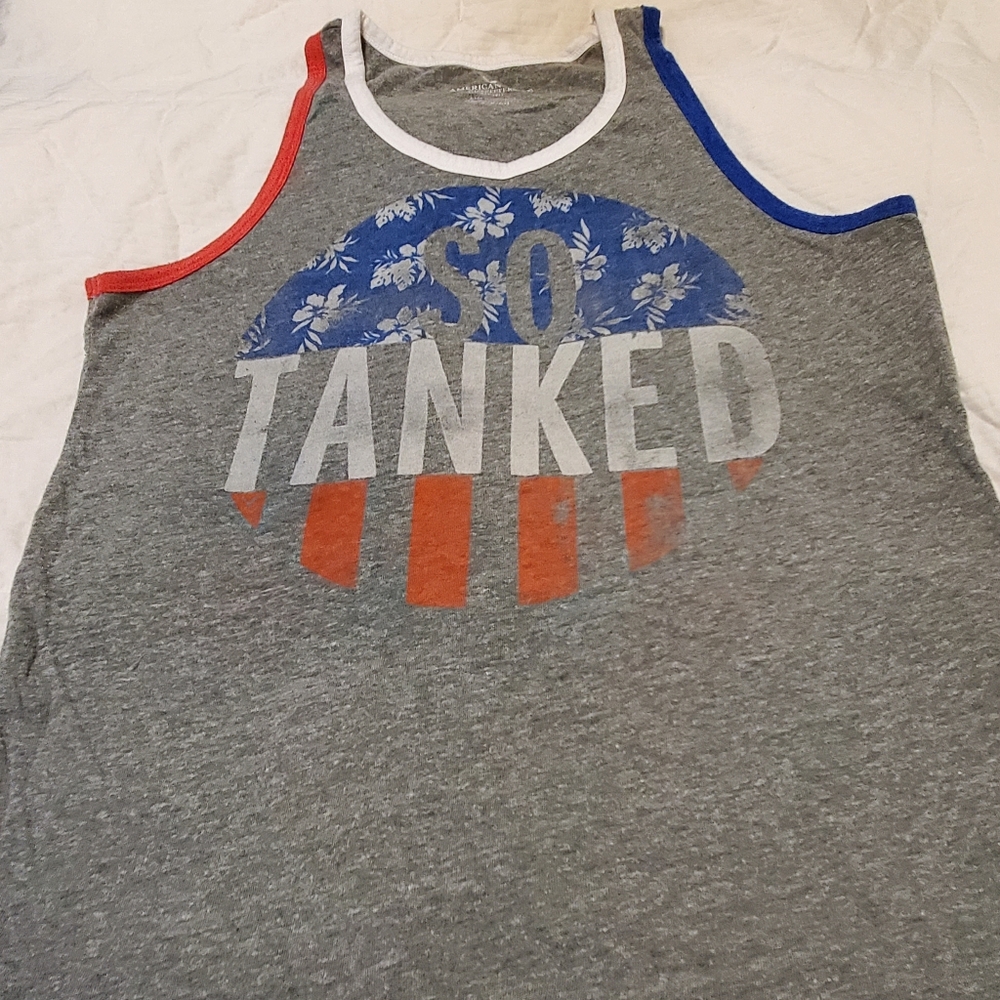 USED T Tank Shirt Size Men's Small